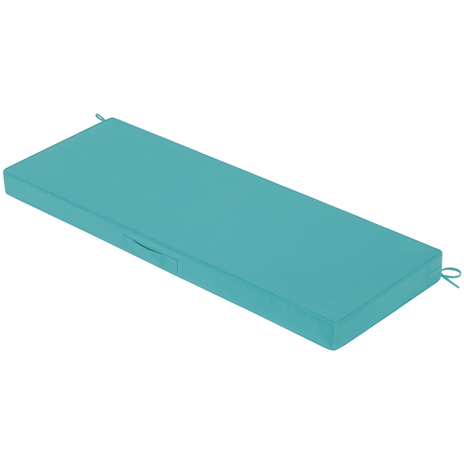 Homelysian Outdoor Bench Cushion - 42' X 18' X 3' Bench Cushions For Outdoor Furniture, Non-Slip Outdoor Swing Cushions With