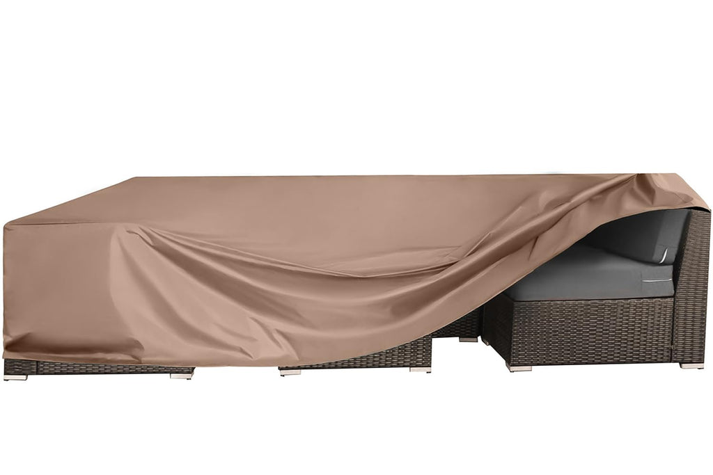 Ckcluu Patio Furniture Cover Waterproof Outdoor Furniture Covers Heavy Duty Outdoor Sectional Sofa Set Covers Outdoor Table And Chair Set Covers Water Resistant Large 126' L X 63' W X 28' H