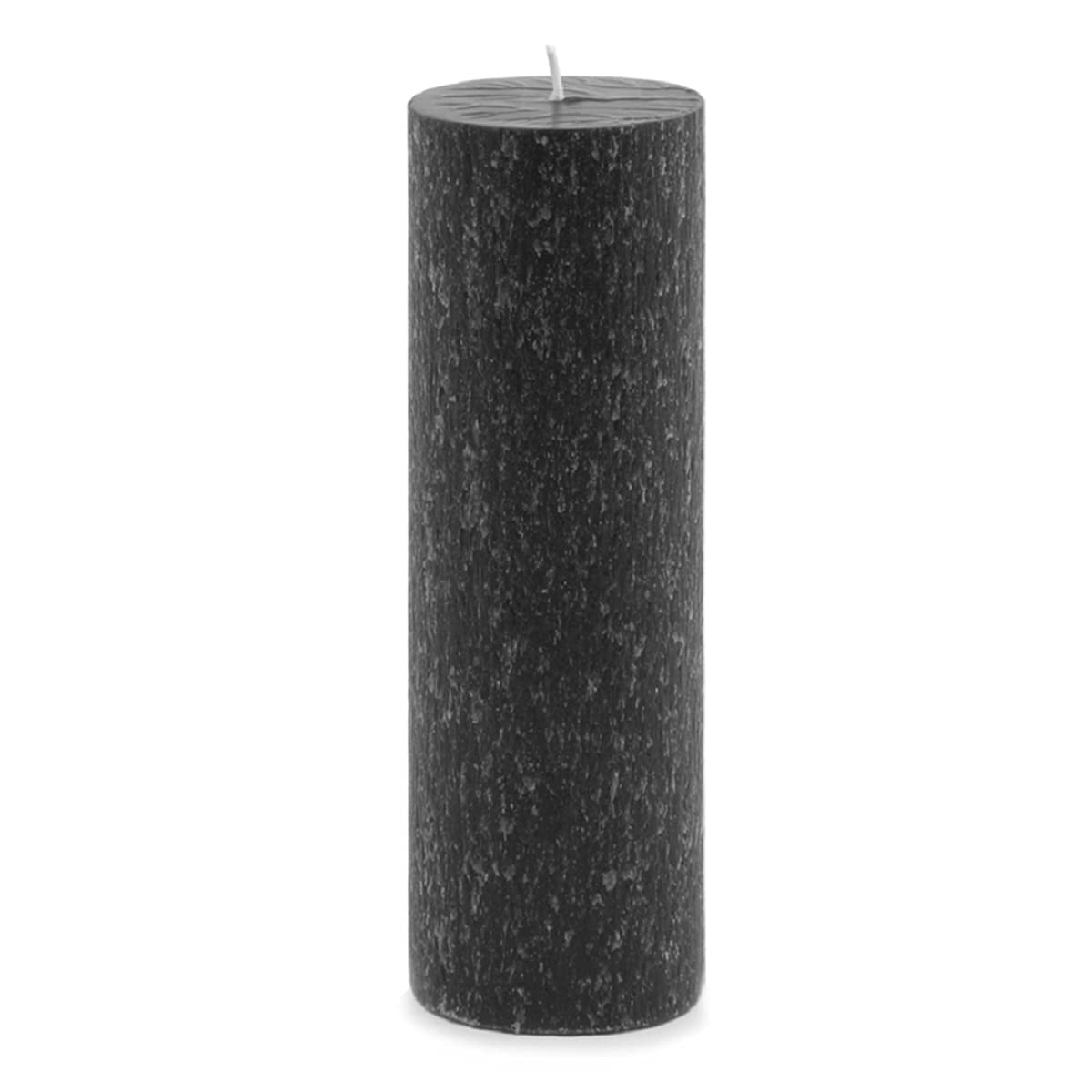 Root Candles 33940 Unscented Timberline Pillar Candle , 3 x 9-Inches, Black