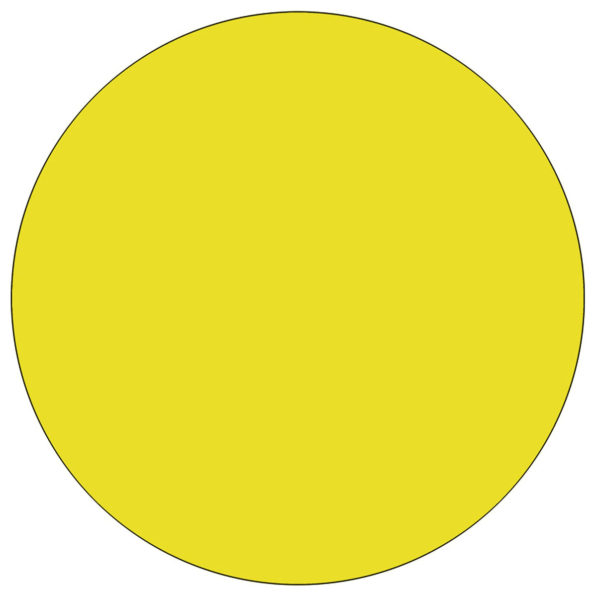 Flash Furniture Wren 48'' Round Yellow HP Laminate Activity Table - Height Adjustable Short Legs