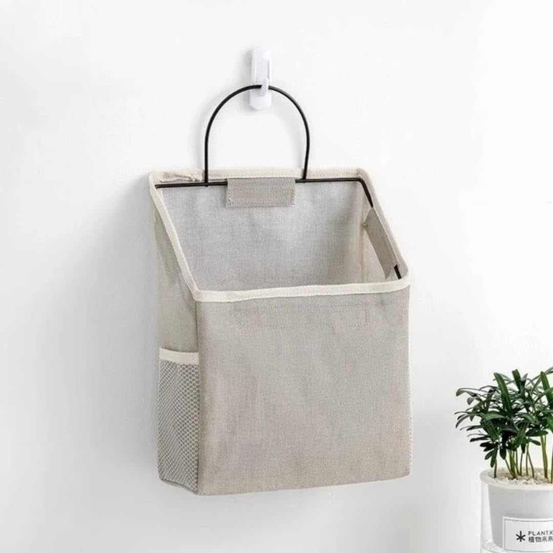 Otistores Hanging Storage Organizer Bag With Multiple Pockets, Wall Mounted Multipurpose Organizer For Books, Magazines, Station