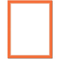 Basic Border Letterhead Laser & Inkjet Printer Paper - Brights (Orange, 100 Pack)