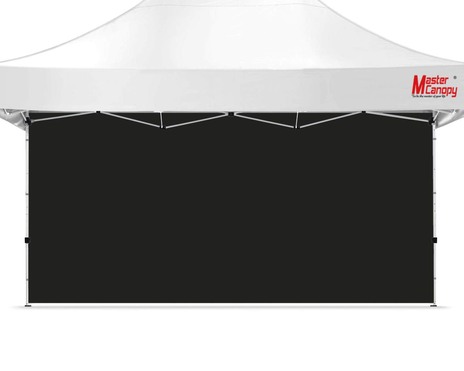 Mastercanopy Instant Canopy Tent Sidewall For 10X15 Pop Up Canopy, 1 Piece,Black