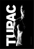 Heart Rock Tupac Large Fabric Poster/Flag 750mm x 1100mm