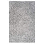 Rizzy Home Alora Decor London 3' X 5' Trellis Gray/Gray/Rust/Blue Hand-Tufted Area Rug