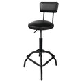 Performance Tool W85016 Pneumatic Stool w/Removable Backrest