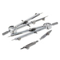 Utoolmart Professional Geometry Compass Set, Spring Bow Compass, Math Compass, Drawing Compass, Metal Precision Compass With Loc