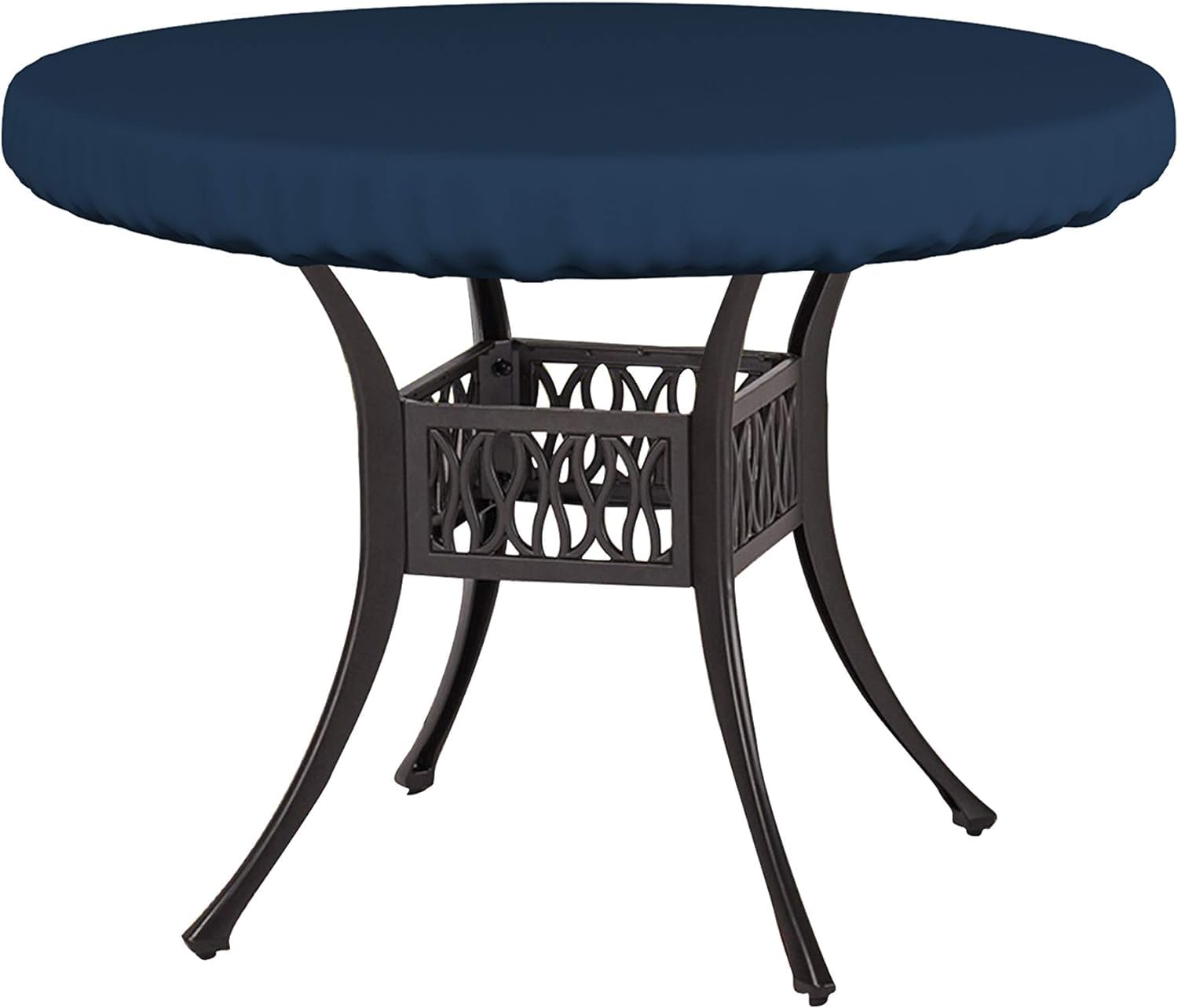 Covers & All Round Table Top Cover, 12 Oz Waterproof Uv & Weather Resistant Patio Table Cover, Outdoor Table Cover For Patio Outdoor Furniture & Coffee Table (30' Dia X 4' H Inches, Blue)