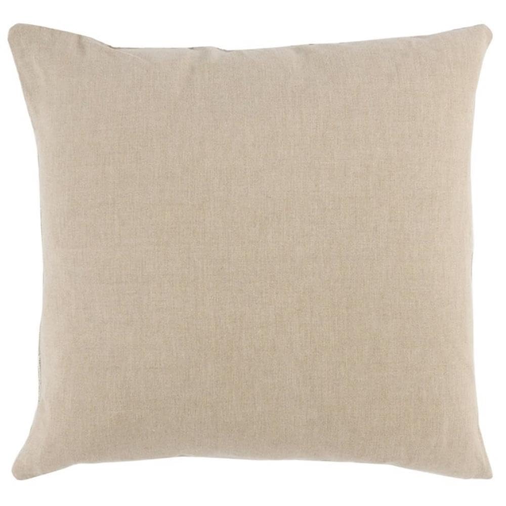 Kosas Home Charlotte 22X22 Cotton And Linen Throw Pillow In Natural/Ivory