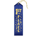Ribbonsnow Fun 1St Place Ribbons - 25 Blue Ribbons With Card & String