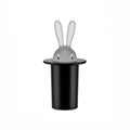 Alessi Magic Bunny Toothpick Holder, Black