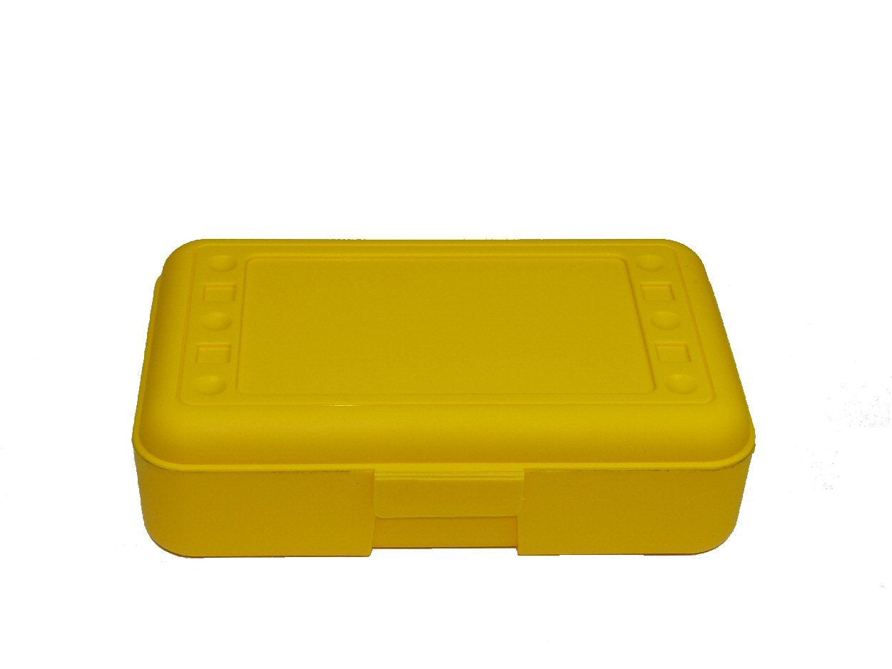 Romanoff Products Pencil Box, Yellow