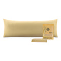 Body Pillow Cover, Ultra Soft Microfiber Long Pillowcase, Envelope Closure Large Pillow Cases 20X54 Inch (Beige)