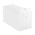 Staples Poly Envelopes W/Top Opening, Letter, Clear, 10/Pack