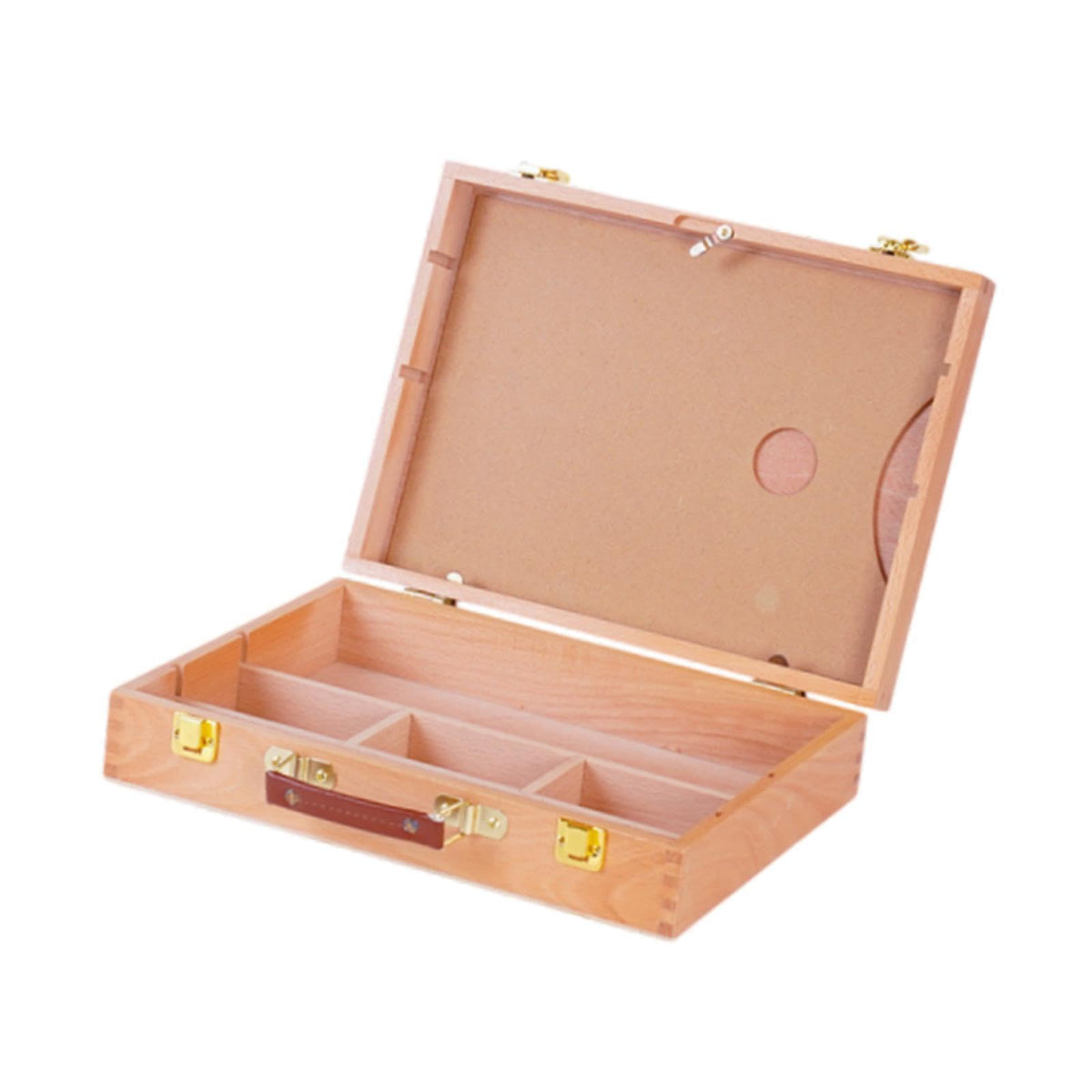 ARTISOUL Artist Supply Box Desktop Case Drawing Wood for Brushes Stamps Pastel Pencil S | MultiPurpose Craft Supplies | Organiz