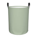 Large Laundry Basket, Green Sage Girly Waterproof Foldable Laundry Hamper, Collapsible Dirty Clothes Storage Organizer Container