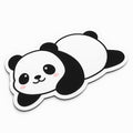 greenoliverox Panda Shaped Super Absorbent Diatomite Bath Mat | Quick Dry AntiSkid Floor Carpet for Bathroom, Door Entrance and