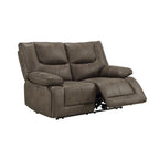 Acme Harumi Loveseat (Power Motion) In Gray Fabric