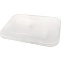 CLEAR PLASTIC STORAGE BIN LID SMALL