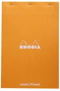 Rhodia Notepad, No19 A4+, Dot - Orange, 8 1/4' X 12 1/2'