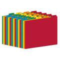 Extric Alphabetical File Organizer, 25 Alphabet Dividers With Tabs Letter Size File Cabinet Dividers, A-Z Manila Guides 5 Assort