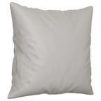 Vidaxl Light Gray Throw Pillows, Set Of 2, Polyester Microfiber Fabric, Square Couch Pillows With Pp Cotton Filling, Easy To Clean, Durable And Comfortable