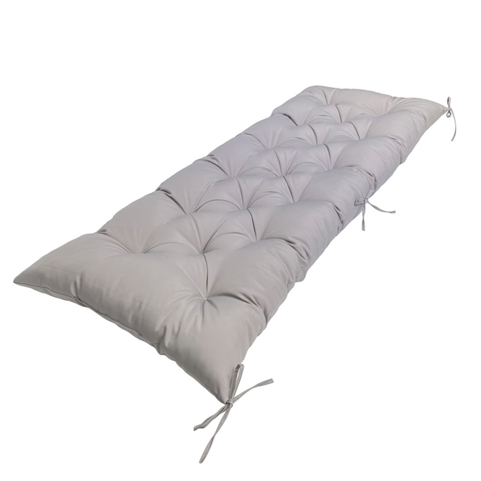 Non-Slip Patio Bench Cushion With Ties, Waterproof Outdoor Bench Cushion For For Lounger Garden Furniture Patio Lounger Bench Po