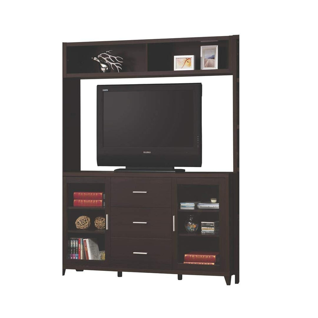 Coaster Furniture Bridge with 2 Encased Storage Compartments Cappuccino 700883