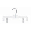 Only Hangers Childrens Clear Plastic Pant/Skirt Hanger - 10 (25)
