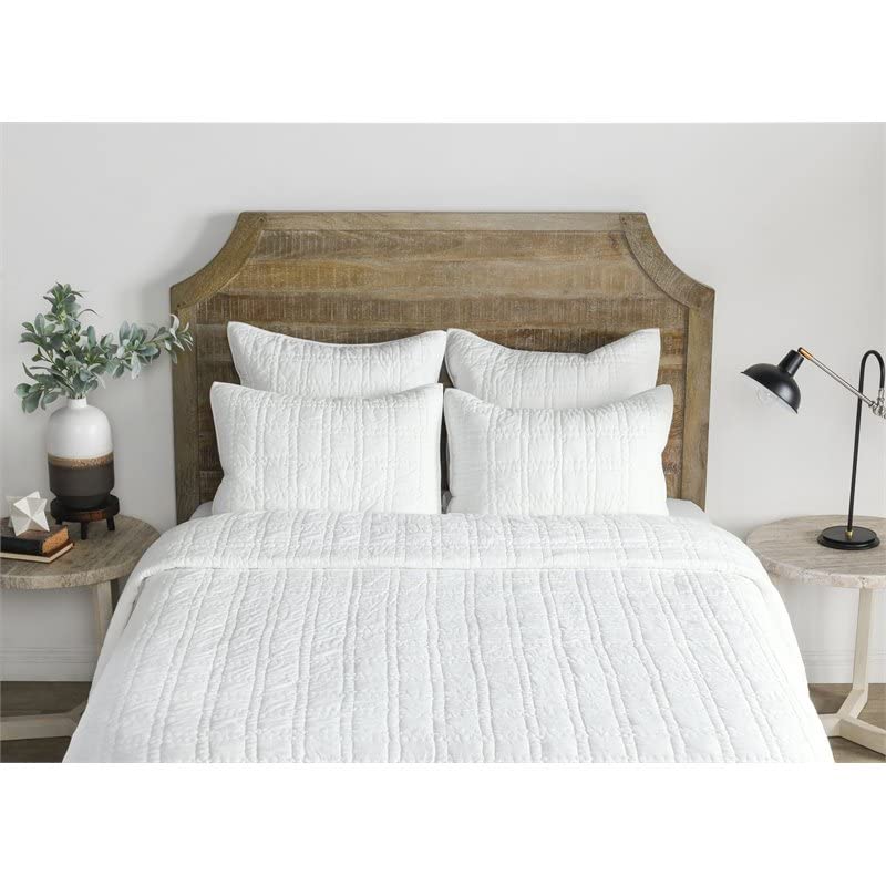 Kosas Home Hailee 26X26 Cotton Euro Sham With Silvadur Tech In White