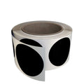 Royal Green Dot Labels Roll Circle Stickers In Black Round 2 Inch - (5Cm) 50Mm - 600 Pack