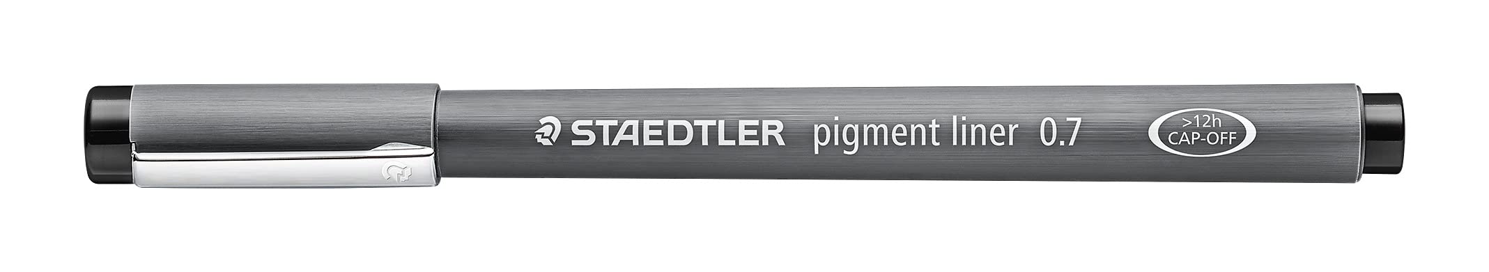 Staedtler Pigment Liner, Fineliner Pen For Drawing, Drafting, Journaling, 7Mm, Black, 308 07-9