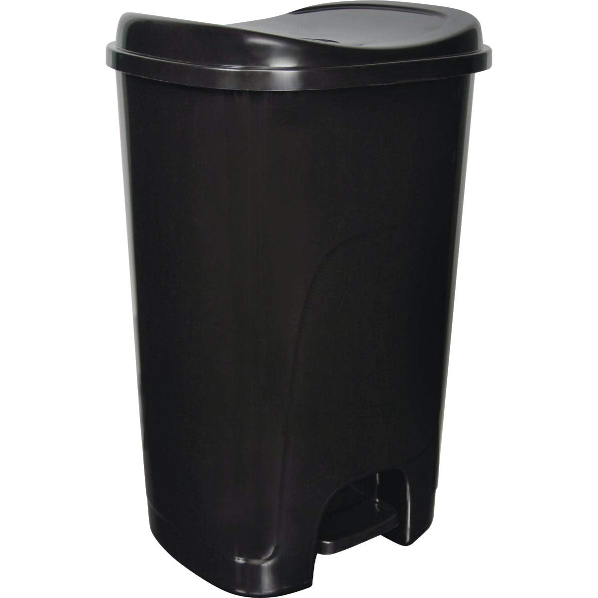 Home Logic HFT-2178075-4 Step45On Wastebasket 45 Black 4052 qt4641