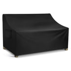 Wleafj Patio Sofa Cover Waterproof, Outdoor Loveseat Cover, Heavy Duty Outdoor Couch Cover, Large Lawn Patio Furniture Covers With Air Vent, 48’’ W X 26’’ D X 33’’ H