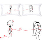 Boldloft Tie The Knot Couple Pillowcases-Wedding Gifts For Bride And Groom,Engagement Gifts For Couple,Bridal Shower Gifts|Bride