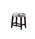 Walt Black Cow Print Counter Stool