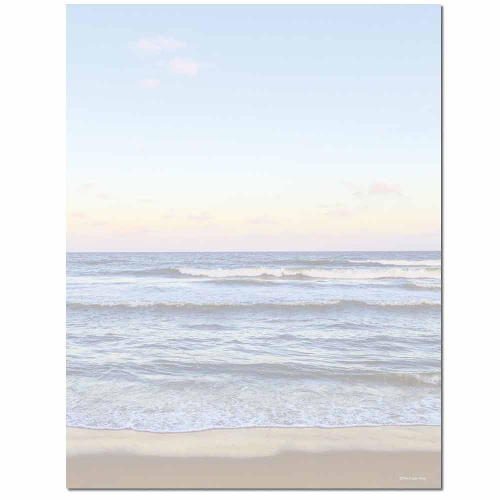Shoreline Letterhead Laser & Inkjet Printer Paper, 100 Pack