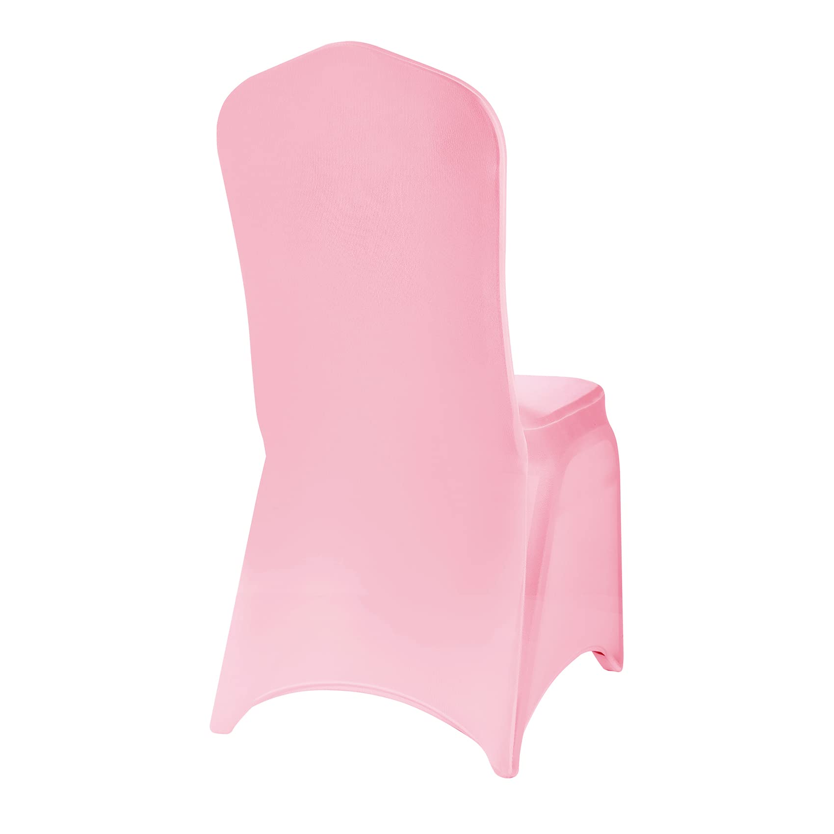Algaiety Spandex Chair Cover,12Pcs,Chair Covers,Living Room Chair Covers,Removable Chair Cover Washable Protector Stretch Chair Cover For Party, Banquet,Wedding Event,Hotel(Pink)
