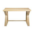American Trails Solid Wood Folding Convertible Dining Console Table, Natural