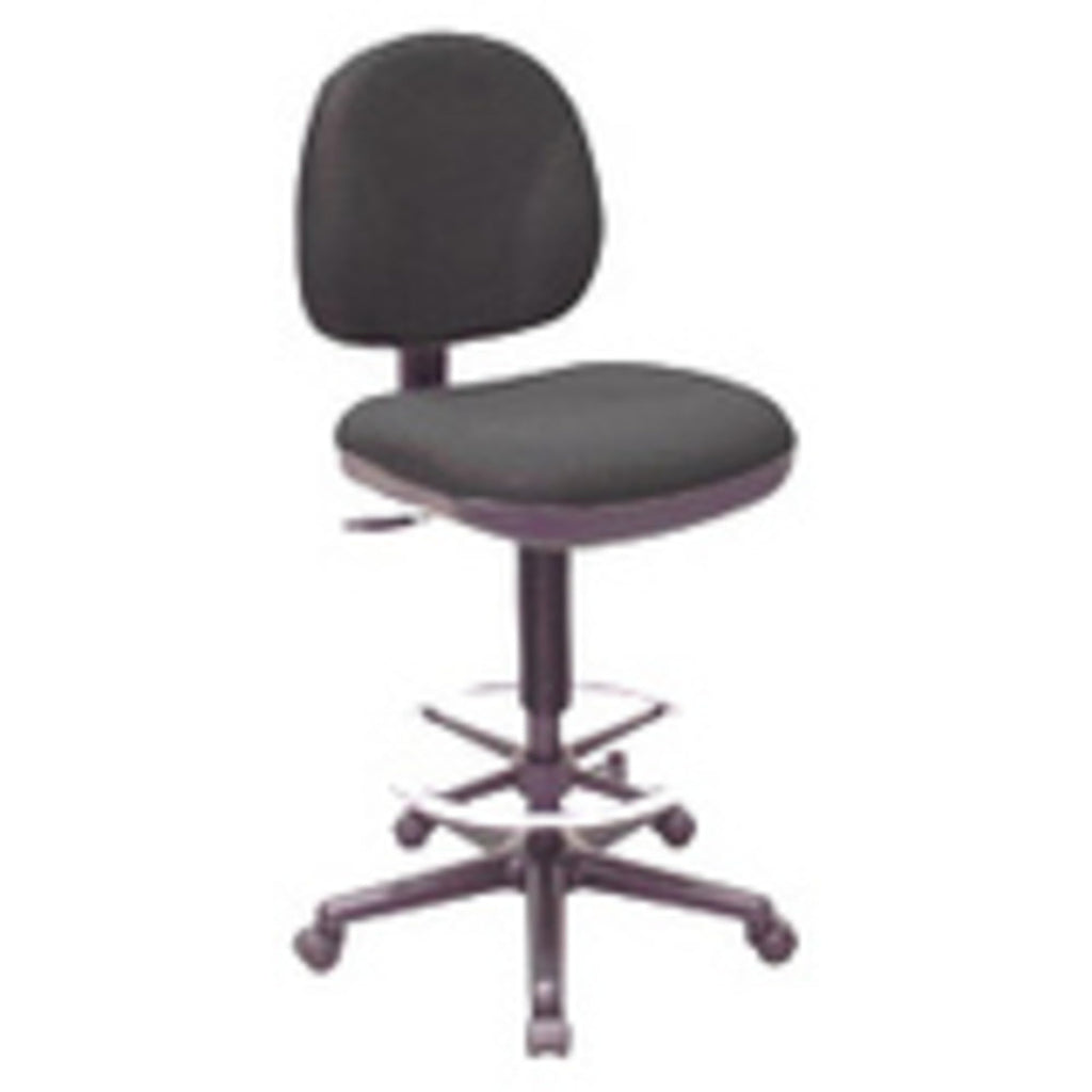 Lorell Pneumatic Adjustable Multi-Task Stool, Blue