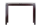 Winsome Wood 92730 Espresso Wood Console Table