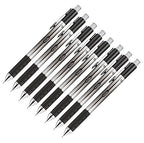 Tul Retractable Gel Pens 0.5Mm Needle Point, Black (8 Pack)