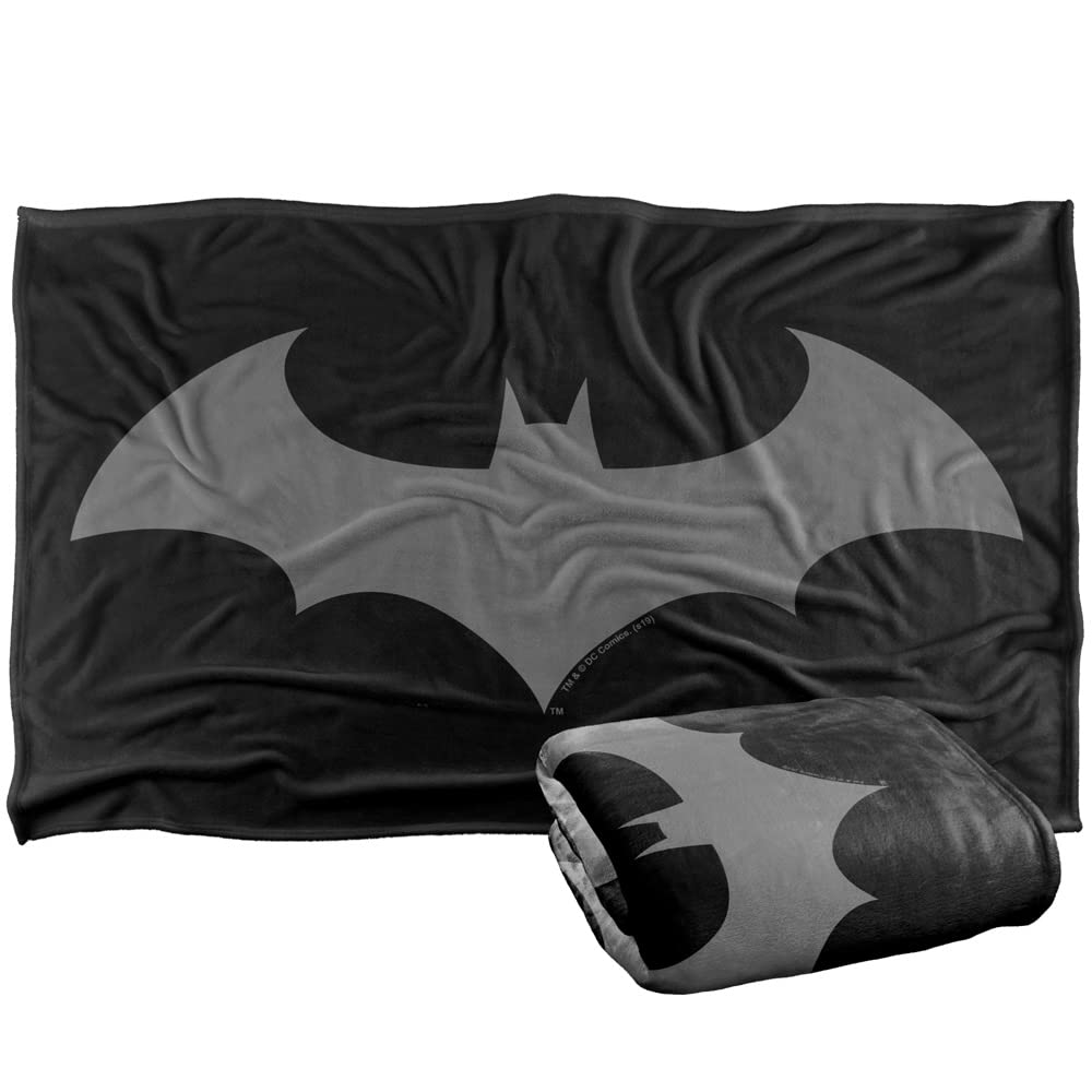 Batman Hush Logo Silky Touch Super Soft Throw Blanket 36' X 58',Hush Logo