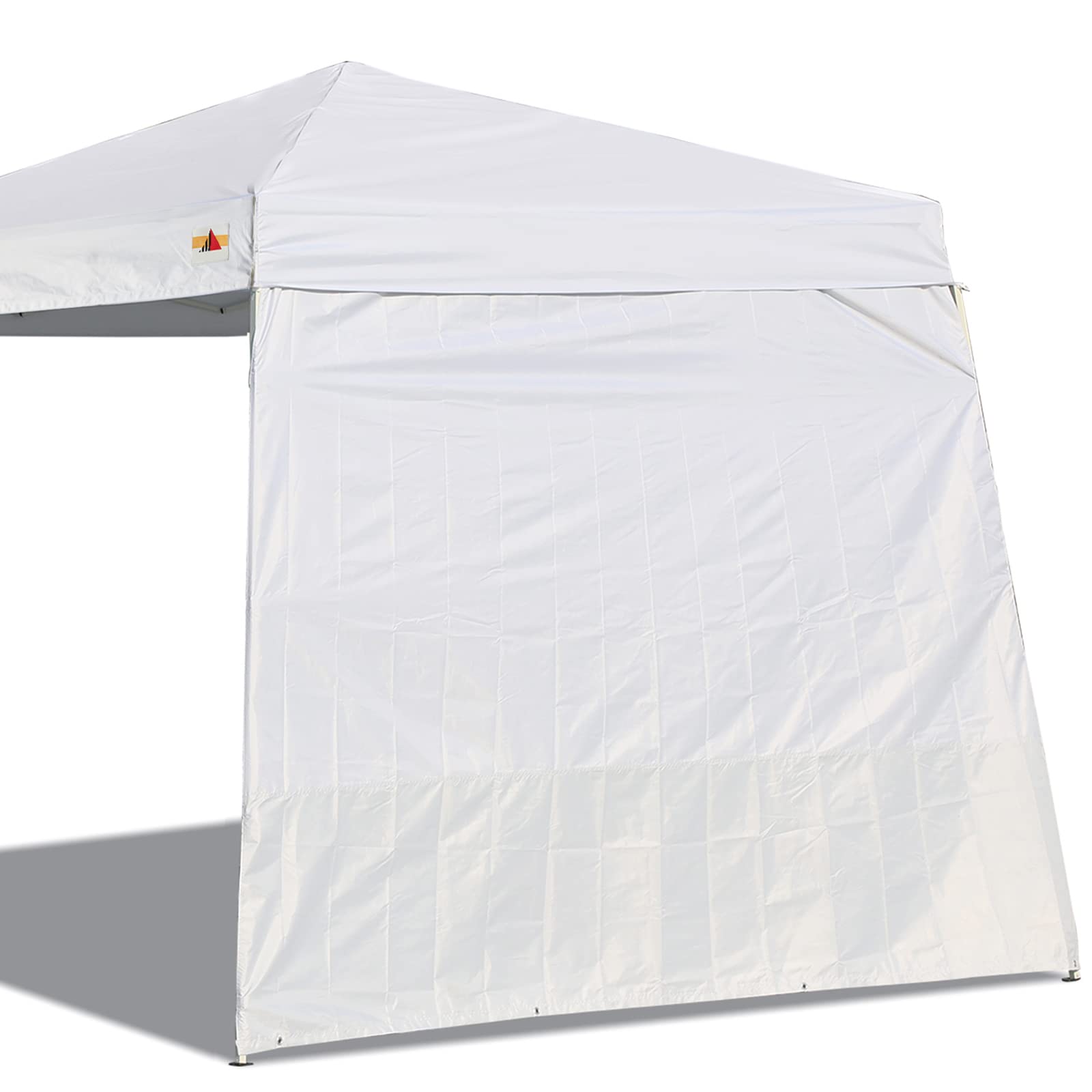 Abccanopy Slant Leg Canopy Sunwall, 1 Pack Sidewall Only White