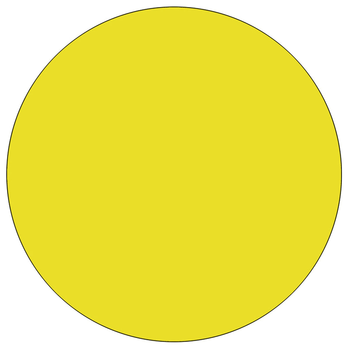 Flash Furniture 48 Rnd Yell Activity Table, 48"W X 48"D X 30.5"H, Yellow