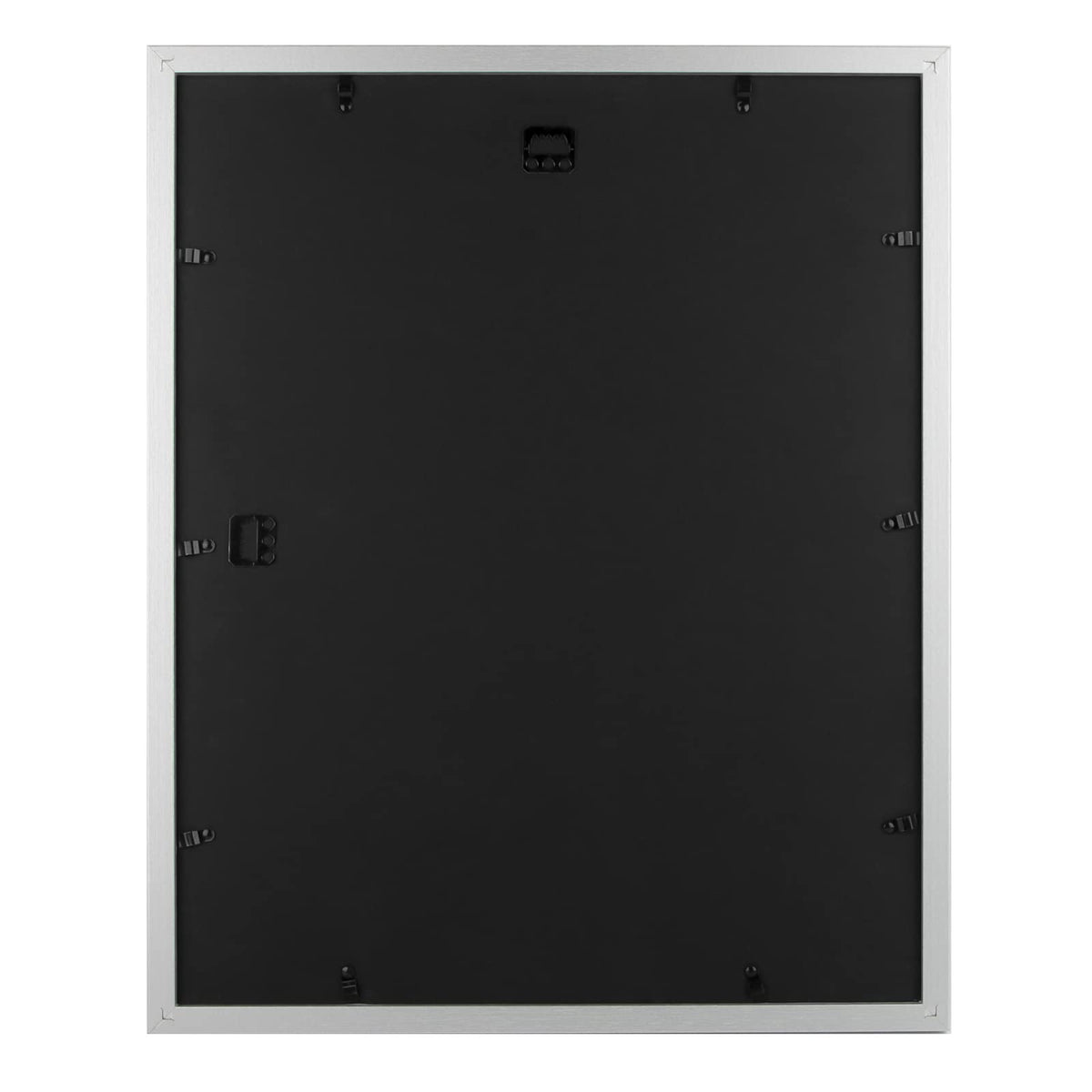 Golden State Art, 16X20 Picture Frame, Poster Frame In Silver, Display 11X14 With Mat Or 16X20 Without Mat, 2 Pack
