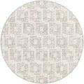 Dalyn Delano Da1 Ivory 10' X 10' Round Rug Da1Iv10Ro