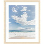 Framed Art Beach by Alicia Abla