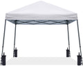 ABCCANOPY Stable Pop up Outdoor Canopy Tent 12 x 12 ft Base / 10 x 10 ft Top, White