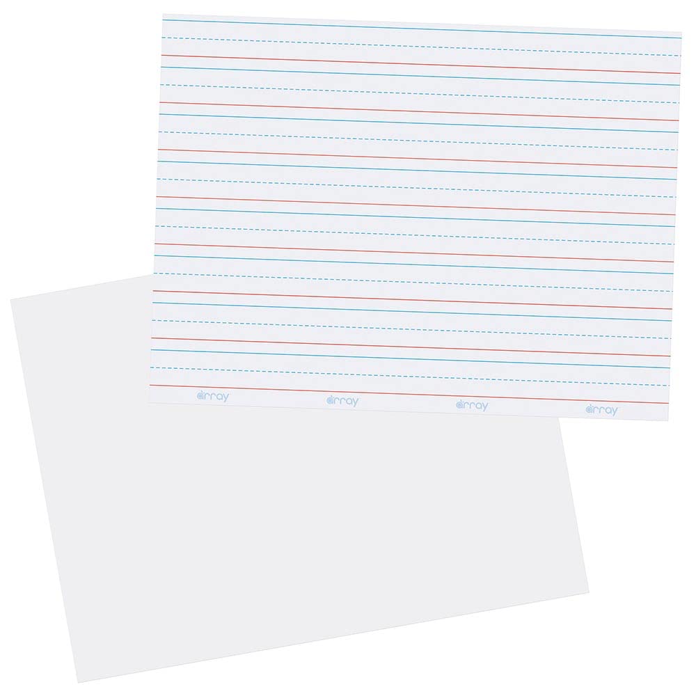 DRY ERASE LEARNING SHEETS 30 PACK